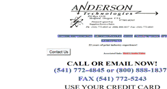 Desktop Screenshot of anderson-tech.com